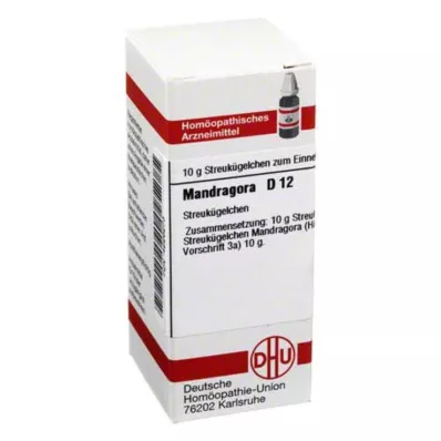 MANDRAGORA D 12 kugler, 10 g