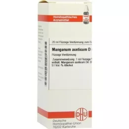 MANGANUM ACETICUM D 6 fortynding, 20 ml