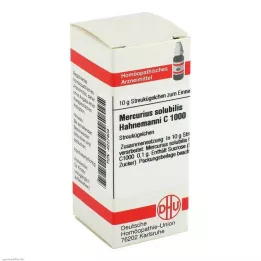 MERCURIUS SOLUBILIS Hahnemanni C 1000 kugler, 10 g
