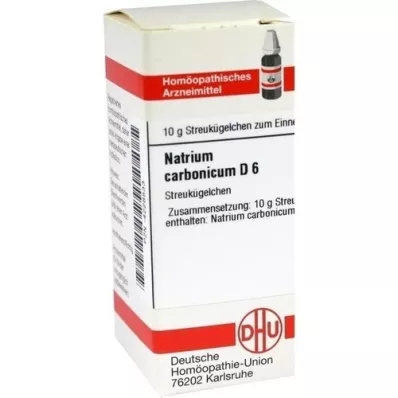 NATRIUM CARBONICUM D 6 kugler, 10 g