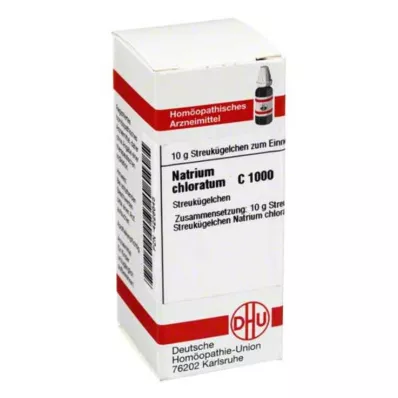 NATRIUM CHLORATUM C 1000 kugler, 10 g