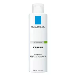 ROCHE-POSAY Kerium gel-shampoo til fedtet hud, 200 ml