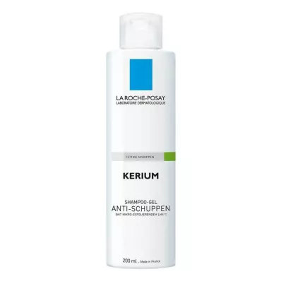 ROCHE-POSAY Kerium gel-shampoo til fedtet hud, 200 ml