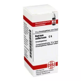 NATRIUM SULFURICUM C 6 kugler, 10 g