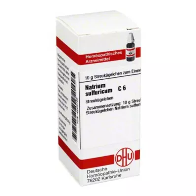 NATRIUM SULFURICUM C 6 kugler, 10 g