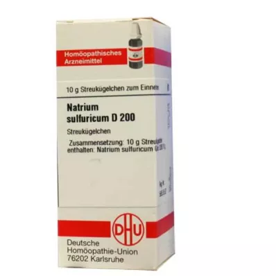 NATRIUM SULFURICUM D 200 kugler, 10 g