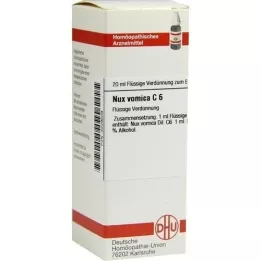 NUX VOMICA C 6 fortynding, 20 ml