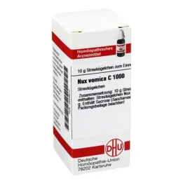 NUX VOMICA C 1000 globule, 10 g
