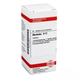OKOUBAKA D 12 tabletter, 80 kapsler