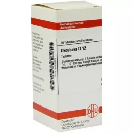 OKOUBAKA D 12 tabletter, 80 kapsler