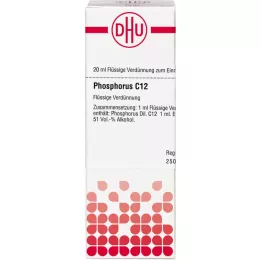 PHOSPHORUS C 12 fortynding, 20 ml