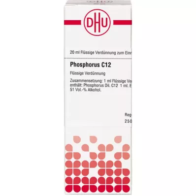 PHOSPHORUS C 12 fortynding, 20 ml