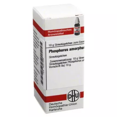 PHOSPHORUS AMORPHUS D 12 kugler, 10 g