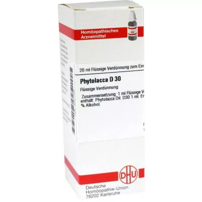 PHYTOLACCA D 30 fortynding, 20 ml