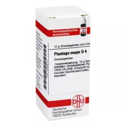 PLANTAGO MAJOR D 4 kugler, 10 g