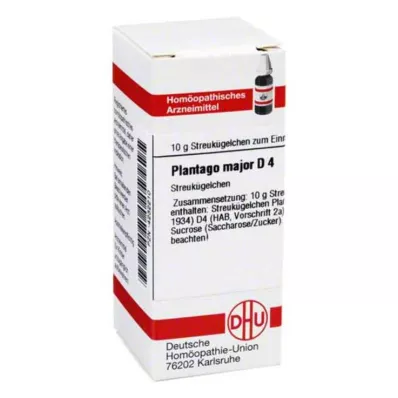 DHU Plantago Major D 4 kugler, 10 g