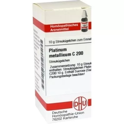 PLATINUM METALLICUM C 200 kugler, 10 g