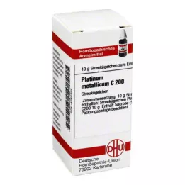 PLATINUM METALLICUM C 200 kugler, 10 g
