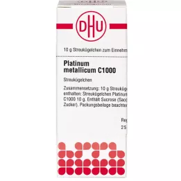 PLATINUM METALLICUM C 1000 kugler, 10 g