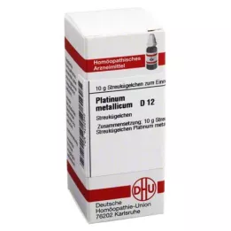 PLATINUM METALLICUM D 12 kugler, 10 g