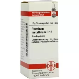 PLUMBUM METALLICUM D 12 kugler, 10 g