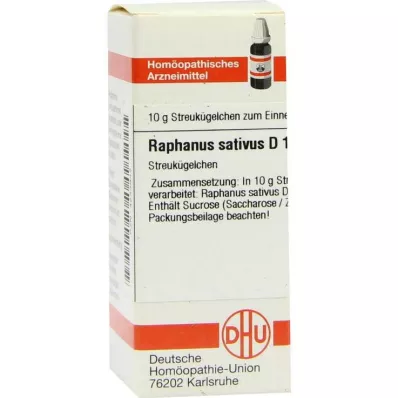 RAPHANUS SATIVUS D 12 kugler, 10 g