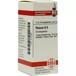 RHEUM D 6 kugler, 10 g