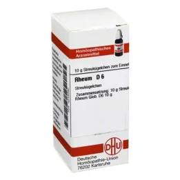RHEUM D 6 kugler, 10 g