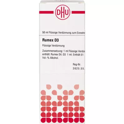 RUMEX D 3 fortynding, 50 ml