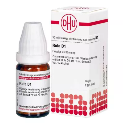 RUTA D 1 diluție, 50 ml