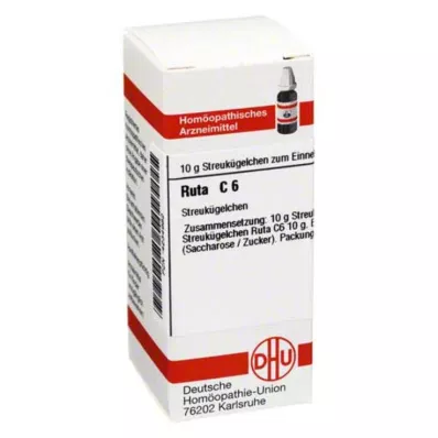 DHU Ruta C 6 kugler, 10 g
