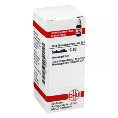 SABADILLA C 30 kugler, 10 g