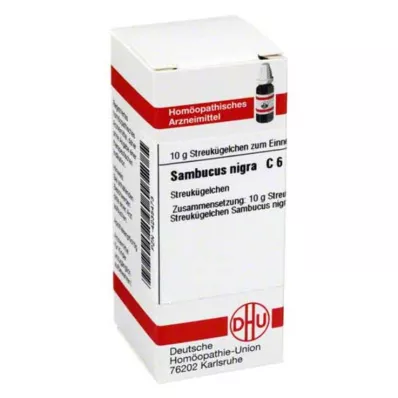SAMBUCUS NIGRA C 6 kugler, 10 g SAMBUCUS NIGRA C 6 kugler, 10 g