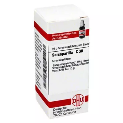 DHU Sarsaparilla C 30 kugler, 10 g