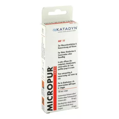 MICROPUR forte MF 1T tabletter, 100 stk