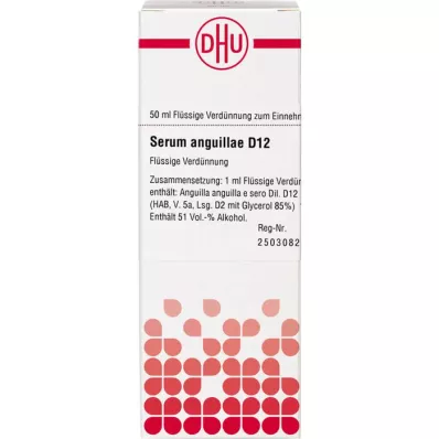 SERUM ANGUILLAE D 12 fortynding, 50 ml