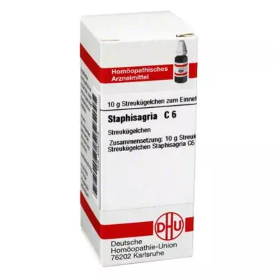 STAPHISAGRIA C 6 kugler, 10 g