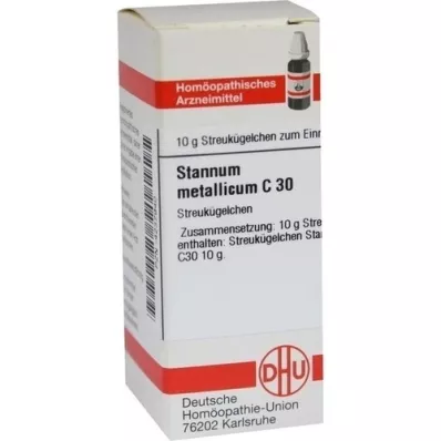 STANNUM METALLICUM C 30 kugler, 10 g