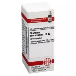 STANNUM METALLICUM D 12 kugler, 10 g