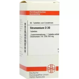 STRAMONIUM D 30 tabletter, 80 kapsler