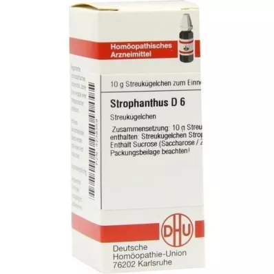 STROPHANTHUS D 6 kugler, 10 g