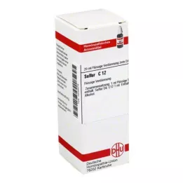 SULFUR C 12 fortynding, 20 ml