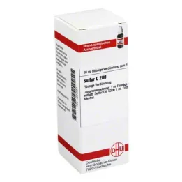 SULFUR C 200 fortynding, 20 ml