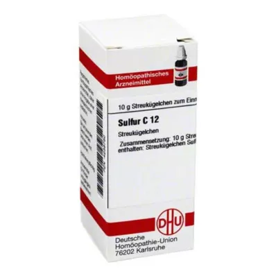 DHU Svovl C 12 kugler, 10 g