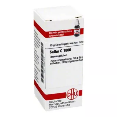 DHU Svovl C 1000 kugler, 10 g