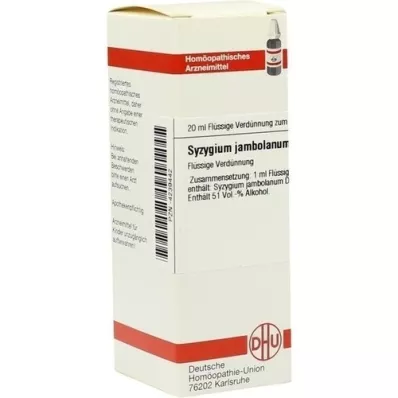 SYZYGIUM JAMBOLANUM D 4 fortynding, 20 ml