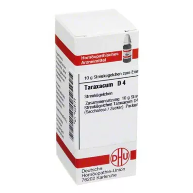 TARAXACUM D 4 kugler, 10 g