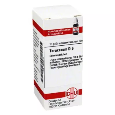 TARAXACUM D 6 kugler, 10 g