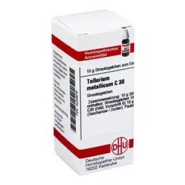 TELLURIUM metallicum C 30 kugler, 10 g