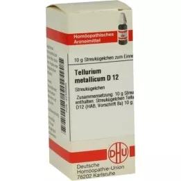 TELLURIUM metallicum D 12 kugler, 10 g